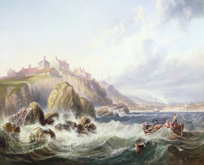 Fishing Boats off Scotland by John Wilson Carmichael